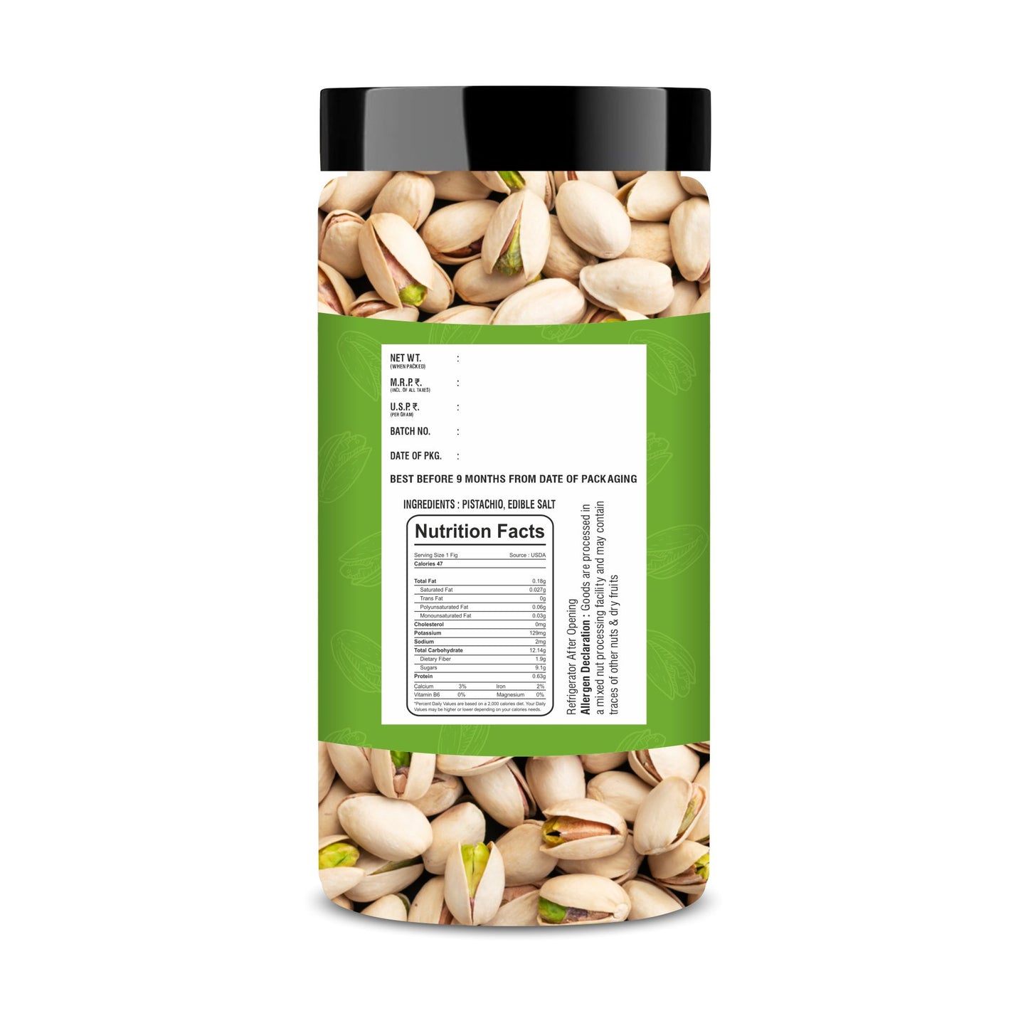 Delux Foods Dry Fruits Combo Pack 300 g | Pistachio 150g | Cashews 150g | Mixed Dry Fruits (2 x 150 gm)